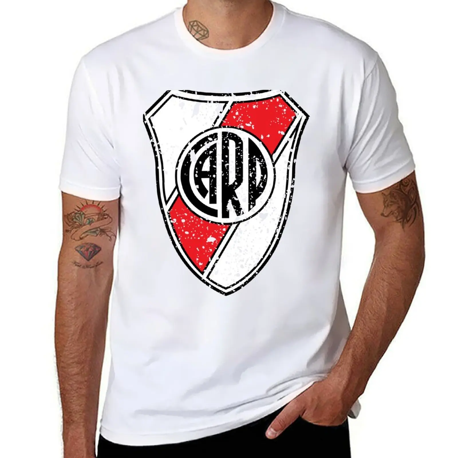 River Plate T-Shirt man t shirts cotton cotton tshirt 100% T-Shirt