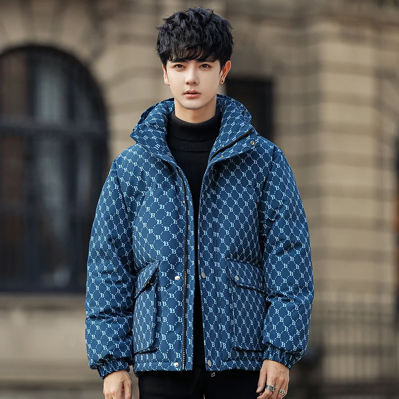 سترة خفيفة الوزن مطبوعة على الموضة في الهواء الطلق، سترة دافئة مقاومة للرياح عالية الجودة ومريحة وعصرية للرجال والنساء #4