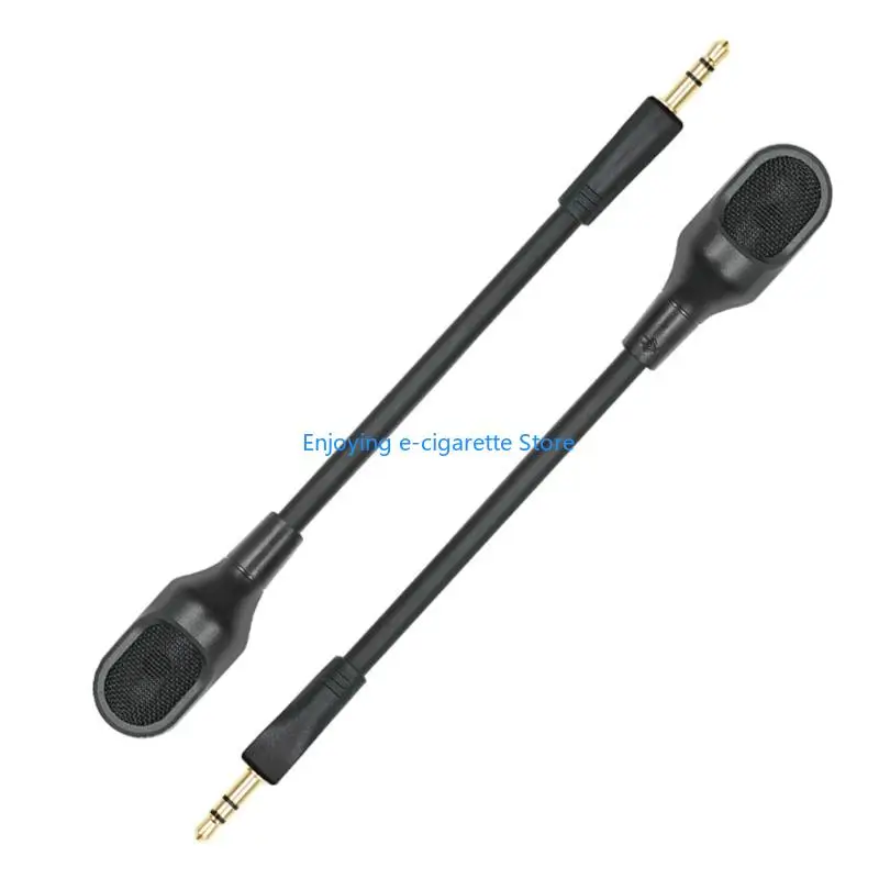 Abnehmbares Boom-Mikrofon, Kunststoff-Ersatzmikrofone mit 3,5-mm-Buchsen für Daily Y4QF – Detail 4