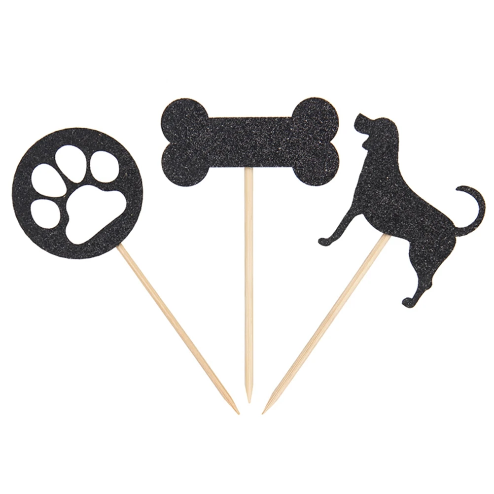 

Cake Topper Dog Bone Cake Topper Footprint Cake Decor Cake Decor Footprint Dog Dessert Decor