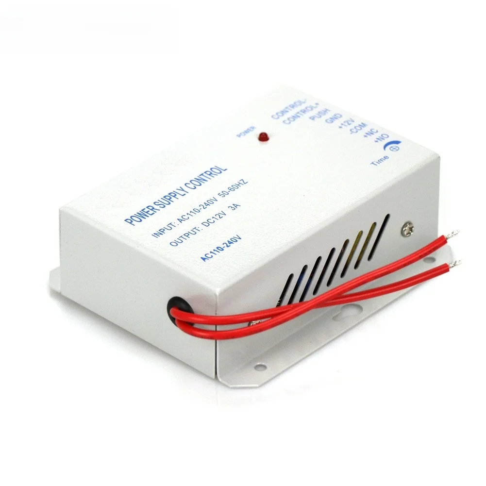 fuente-de-alimentacion-de-transformador-de-12v-3a-para-paneles-de-control-de-acceso-con-carcasa-metalica-y-compatibilidad-con-multiples-senales-de-control