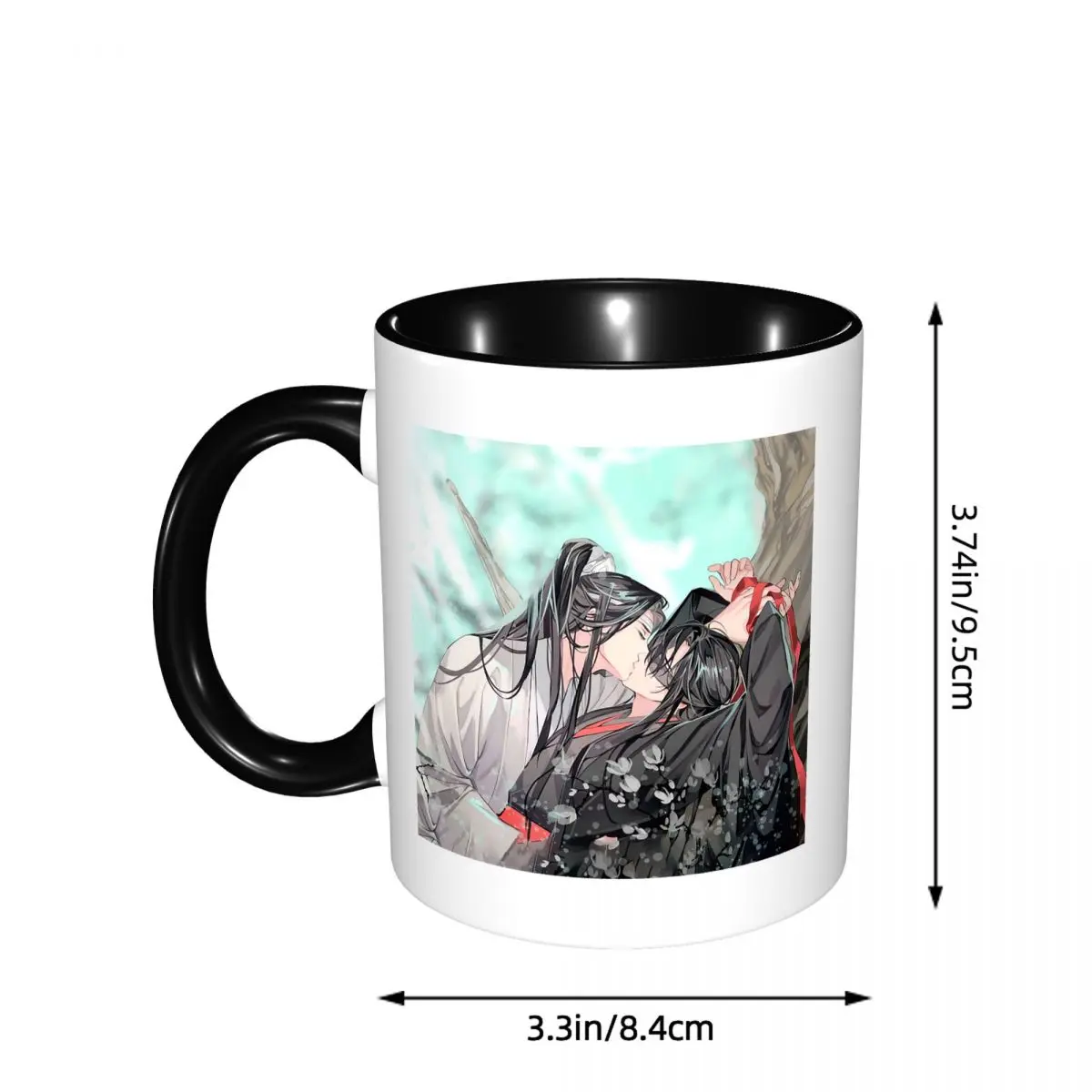Mo Dao Zu Shi The Grandmaster Of Demonic Cultivation Mug Funny Ceramic Coffee Cups Tea Mugs Milk Cup Drinkware Gift for Friends