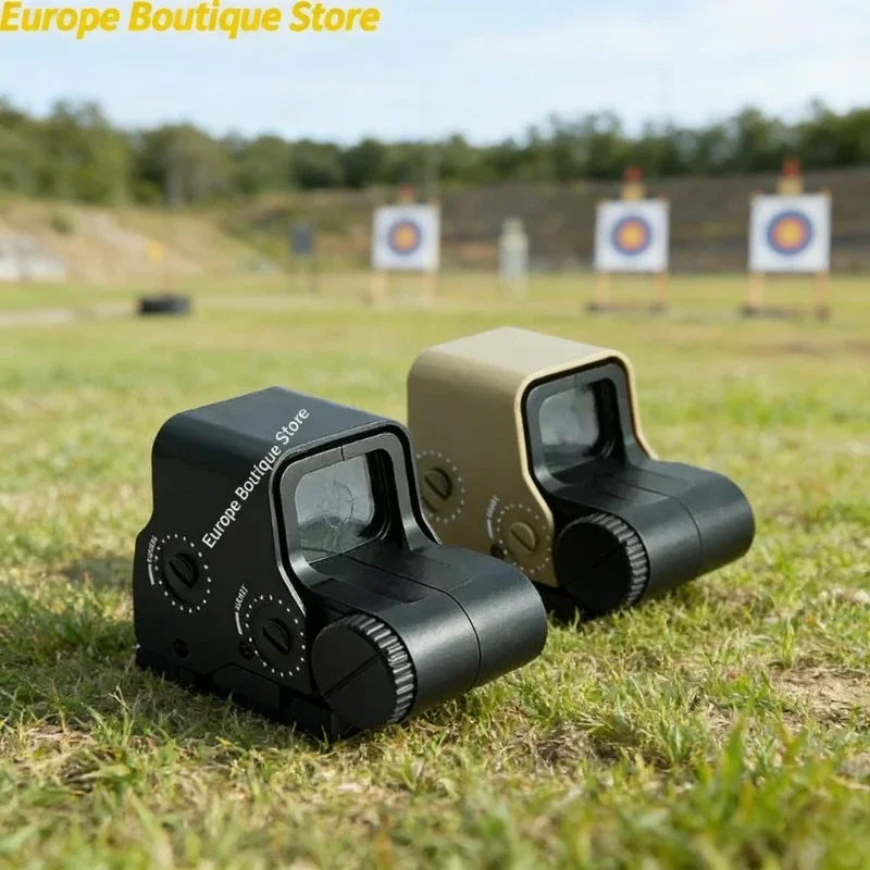 Tactical Green Dot Holographic Scope 2026 Toy Ornament Hunting Sight 20mm Mount Plastic Riflescope For Airsoft Gun