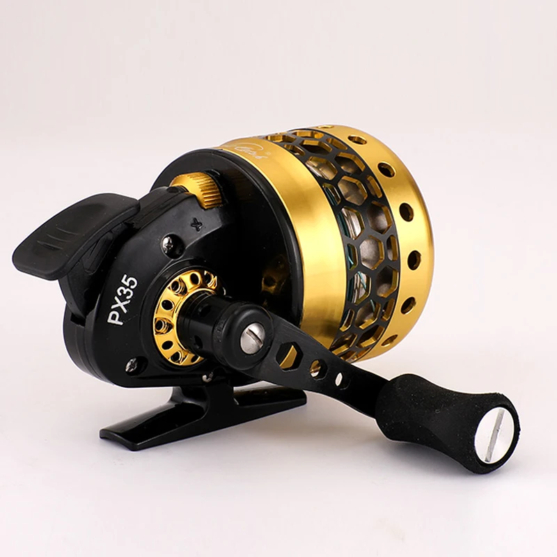 PX35 Aluminum Alloy Fish Reel 6+1 Bearing Left and Right Hand General Closed Fishing Boat Special Artifact for Fish Shooting