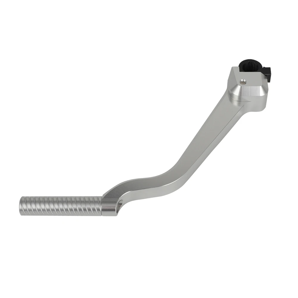 Aluminum Silver Kick Start Lever Pedal For Yamaha YZ250 YZ 250 2002-2024 5NX-15620-20-00 5NX-15620-11-00