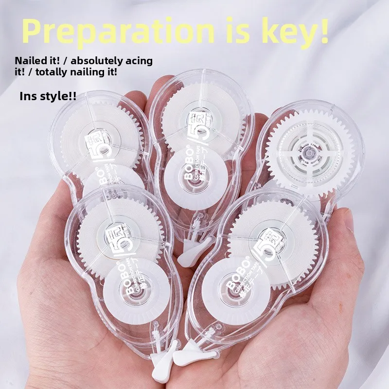 Minimalist Japanese Style Correction Tape Office Study Use Erasing Tape Portable Design Clear Smooth Application Correction Tape