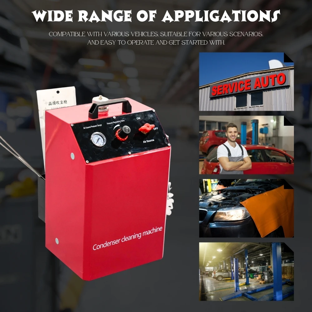 Pneumatic Vehicle Radiator & Condenser Washer BZDQ-A13 2.5L Recovery Tank, Hassle-Free Maintenance for All Car Models