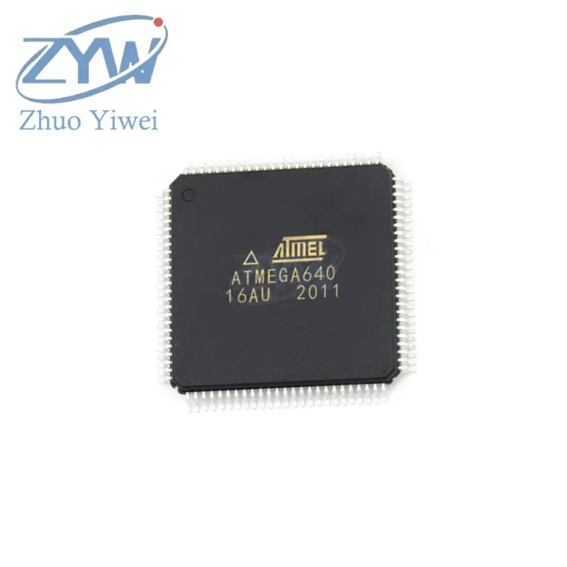 Atmega640-16au ATMEGA640, TQFP-100, AVR, 16MHz, 64KB, chip de 8 bits, nuevo y original