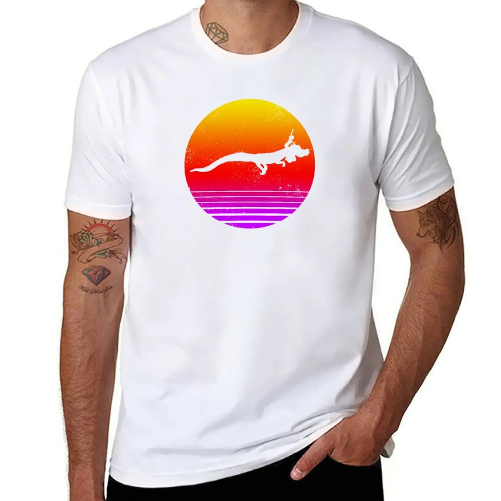 

80s Luck Dragon T-Shirt man t shirts graphic t shirt for man T-Shirt