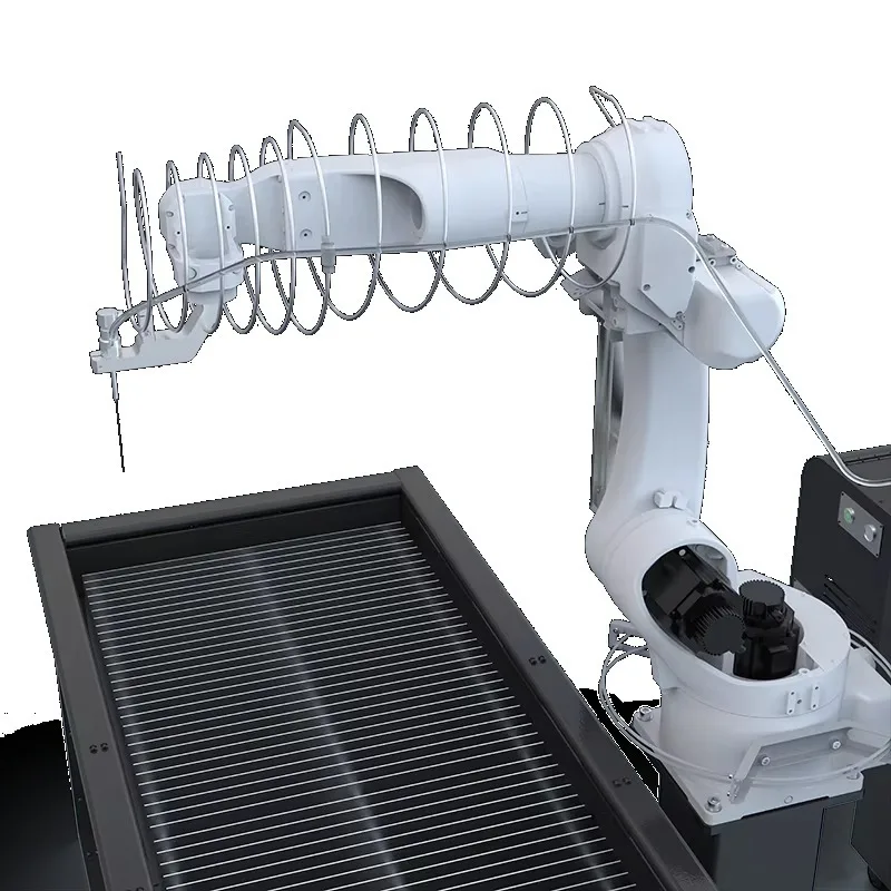 Affordable 6-axis Robo tic Waterjet Cutting Machine for Metal and Rubber and Irregular and Complex Shapes.
