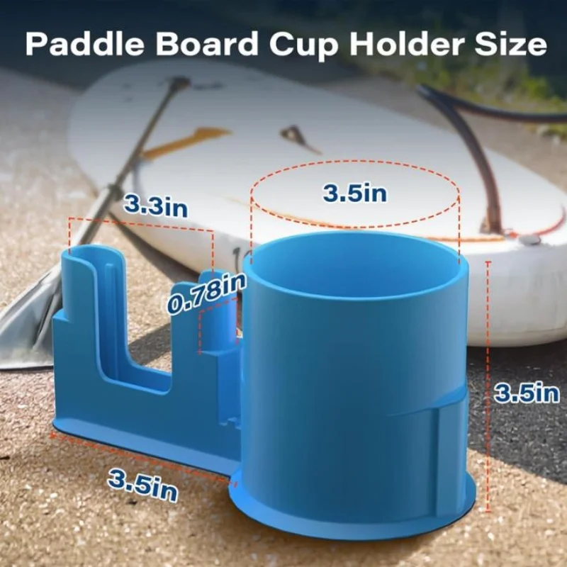 ISURE MARINE Multifunctional Kayak Water Cup Holder Surfboard kayak Beverage Phone Holder Fixed Bracket
