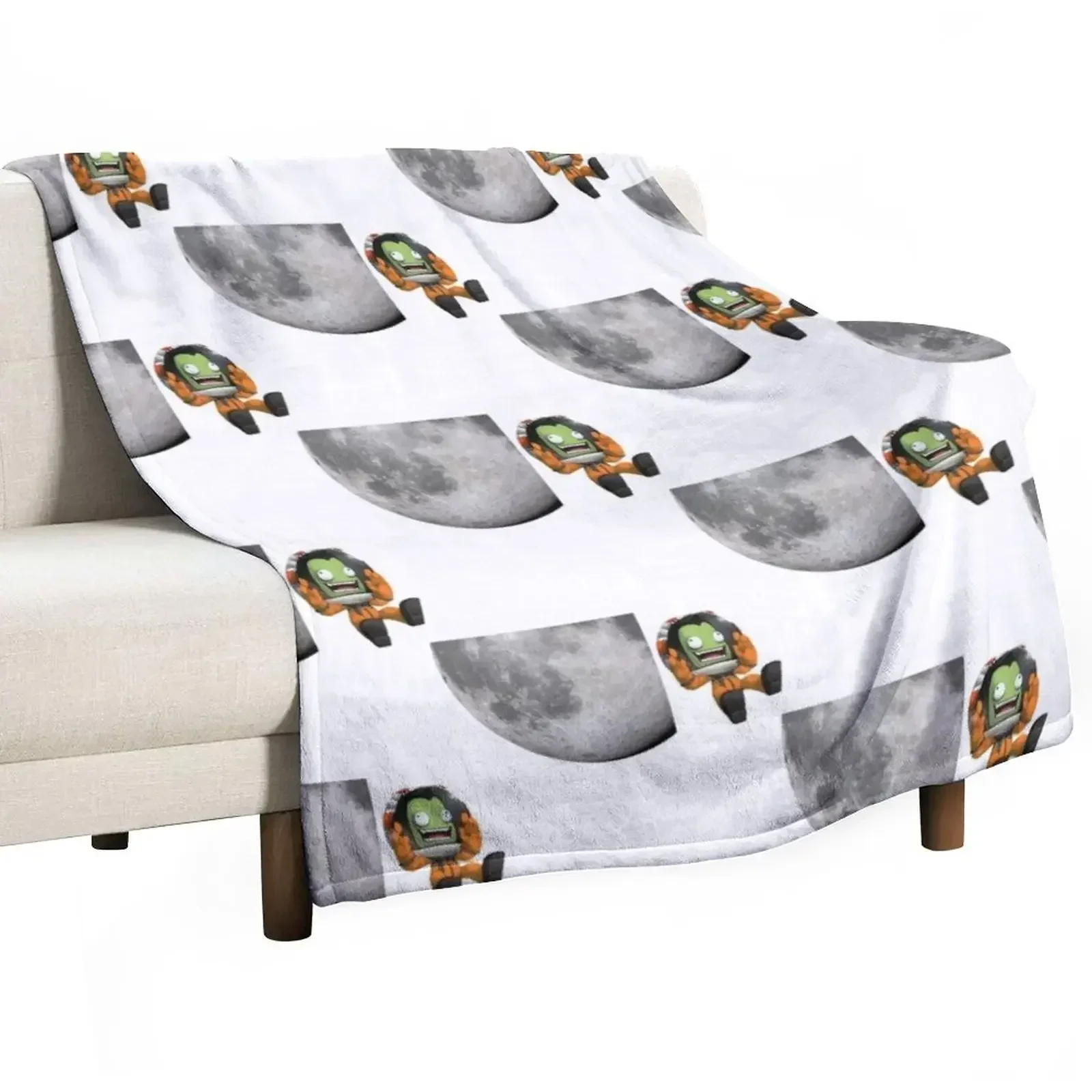 Kerbal Spacecraft program , Falling and Crash , Earth Throw Blanket For Baby Luxury Thicken Blankets