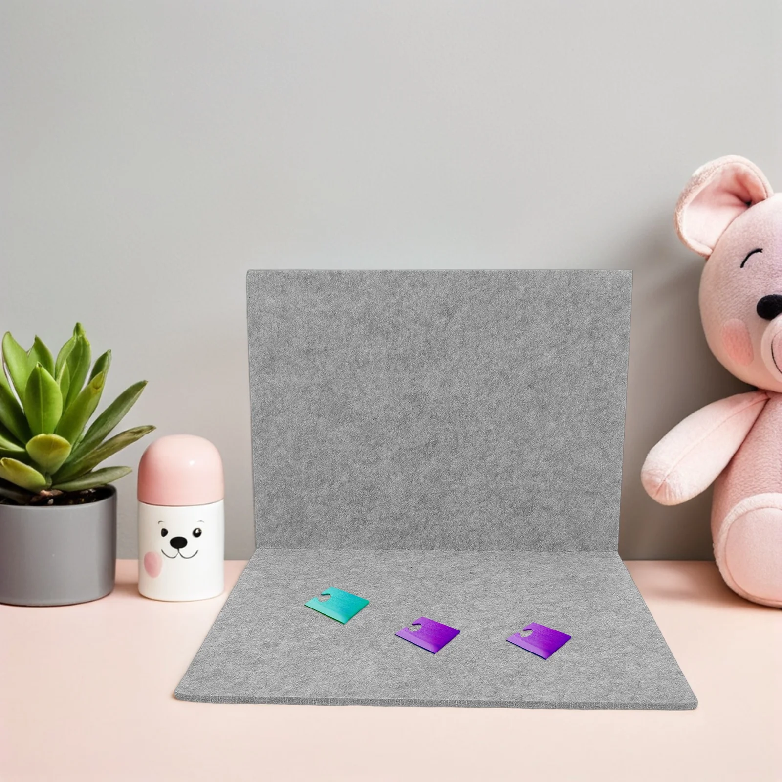 المضادة للانزلاق ورأى 23.58X15.72 بوصة ل 500 قطعة بانوراما طوي سطح العمل المحمولة لغز تخزين حصيرة منضدية التدريب