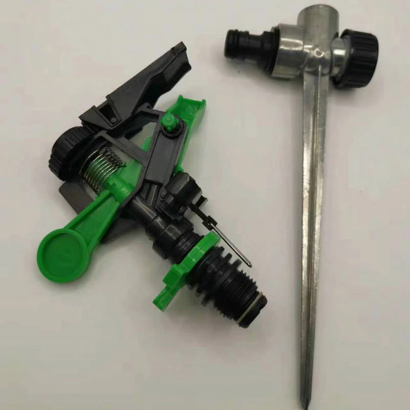 1/2 Zoll Rocker Sprinkler, 360 Grad verstellbare Kipphebeldüse, Garten, Rasen, Blumenbeet, Gewächshaus, Bewässerung, Bewässerungswerkzeug