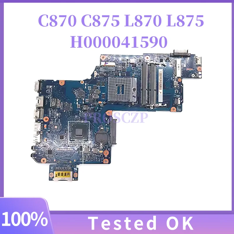 

For FRU:H000041590 PLF/PLR/CSF/CSR REV.2.1 Toshiba Satellite C870 C875 L870 L875 Laptop With SLJ8E HM76 100% Tested Working Well