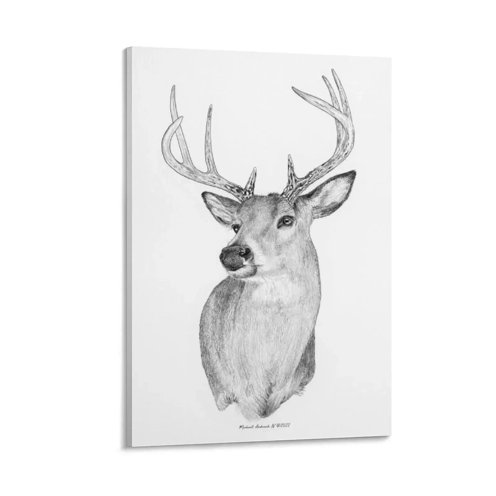 

8 Point Buck Canvas Painting house decoration wall decoration painting Posters on the wall anime figure