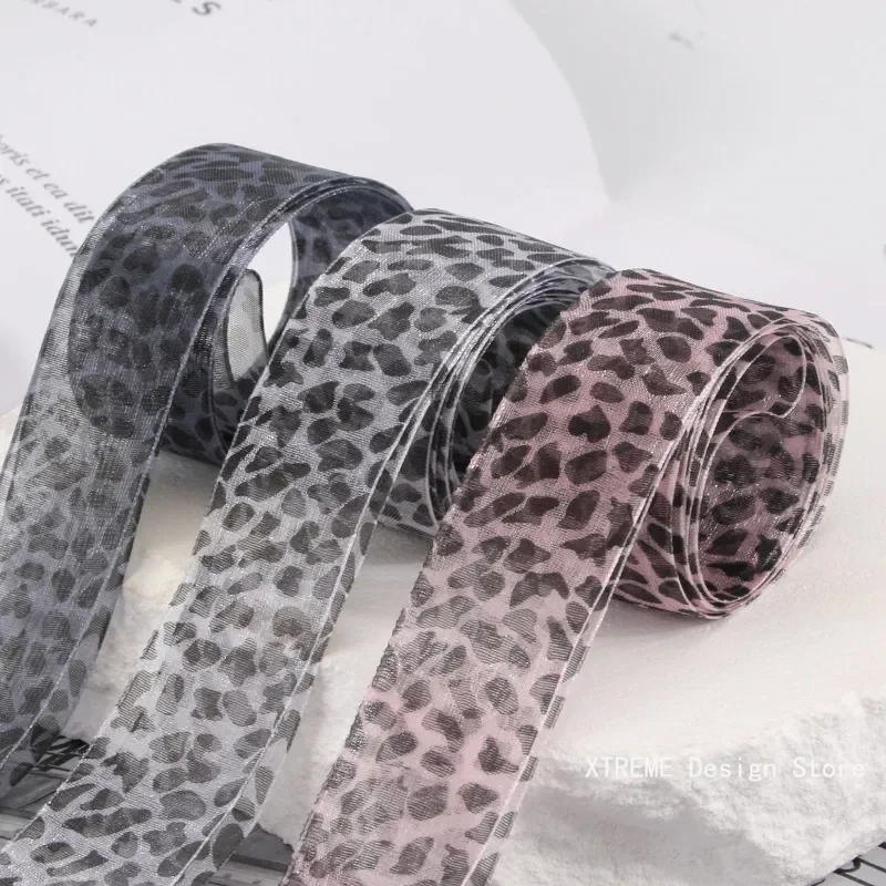 1 Pair Fashion Leopard Print Women Exquisite Laces For White Shoes 4cm Widen Silk Satin Shoelaces ForCanvas Sneakers Sport Shoes image 3