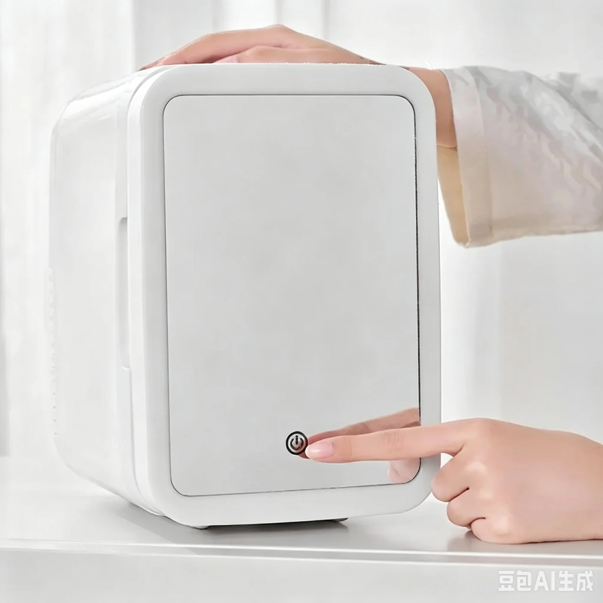 4L car mirror refrigerator car home small refrigerator makeup mask cosmetics home refrigerated box