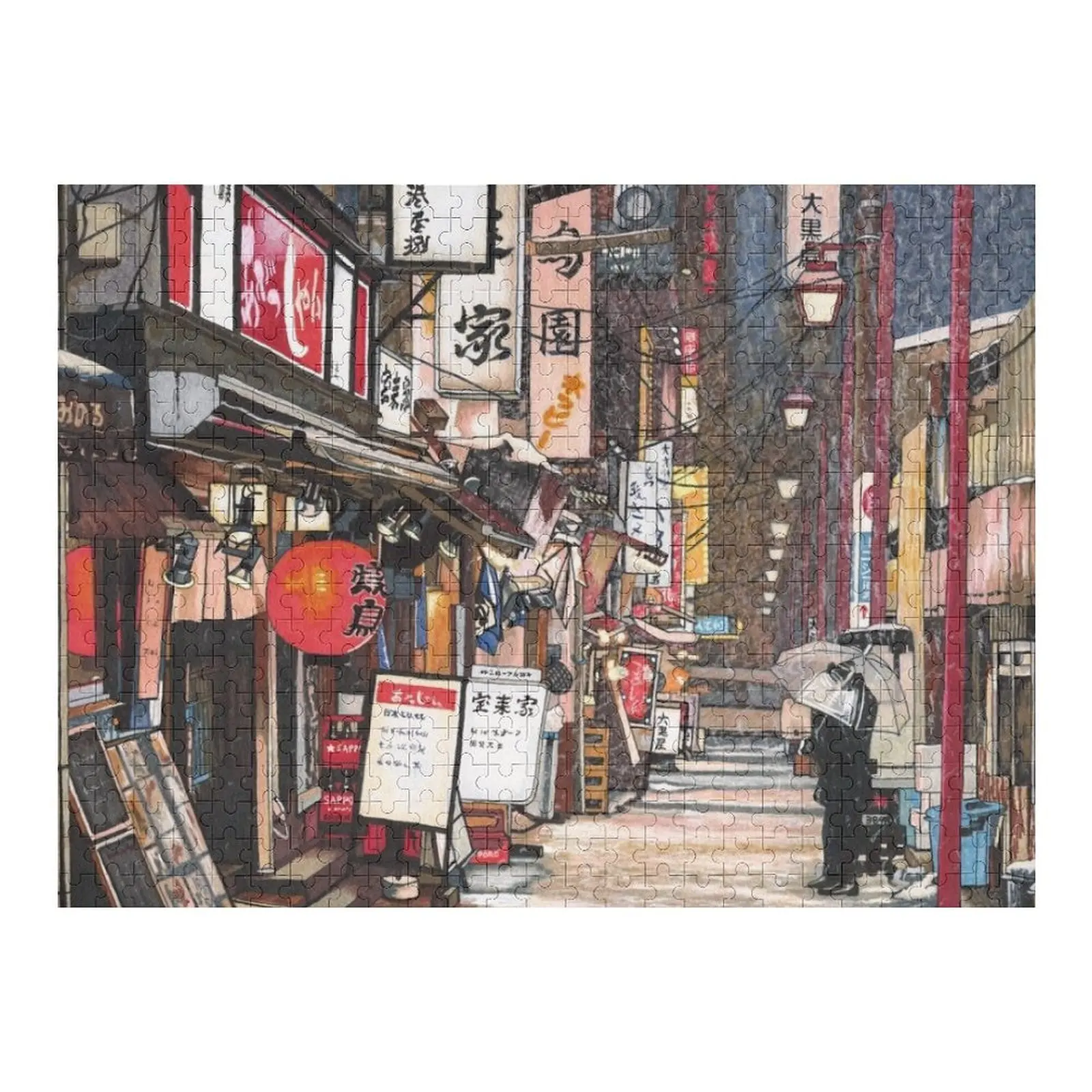 أضواء في الثلج اللغز لعب للأطفال لغز الصور