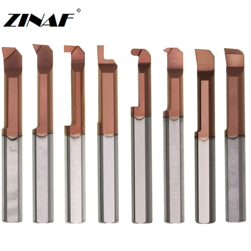6mm boring tool MTR MIR MGR MNR MPR MFR MQR MKR MZR Full range of small bore integral carbide internal boring tools CNC seismic