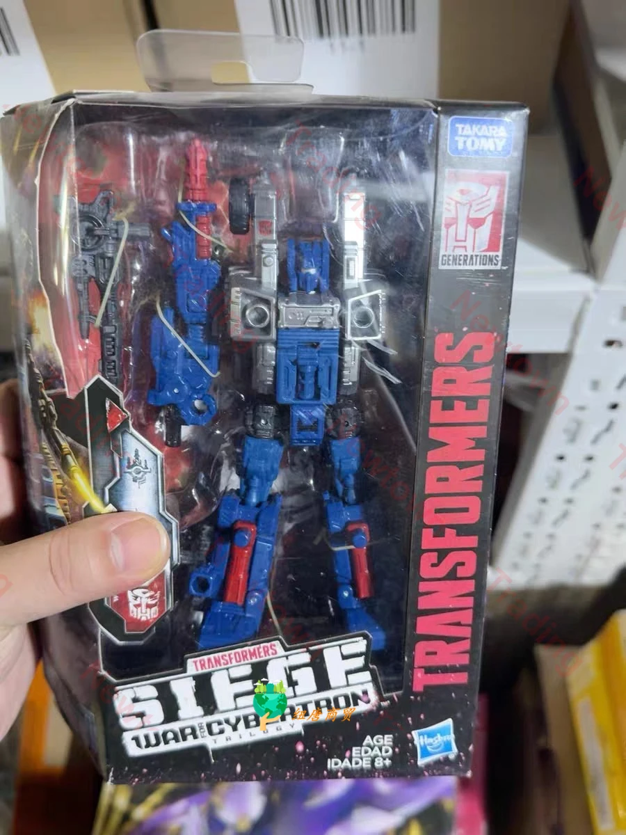 24 horas de envio transformando brinquedo geração cerco de cybertron WFC-S8 ko cog anime personagem robô toyes