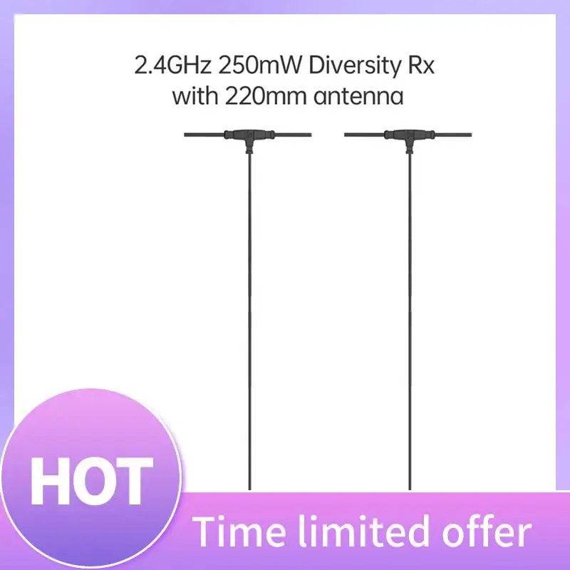 

ABFN-ELRS Diversity Receiver ELRS 2.4Ghz 250Mw True Diversity RX With Dual Antenna For FPV