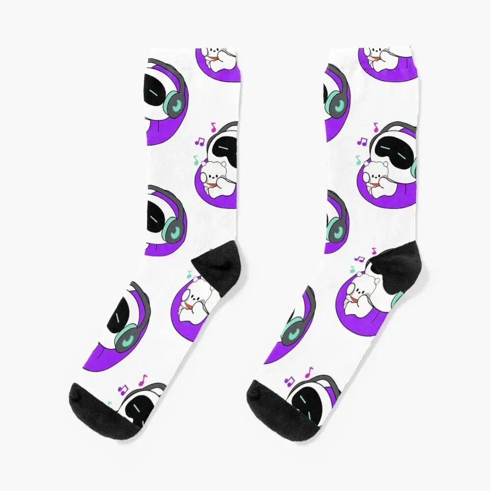 Jin The Astronaut Wooteo Socks kawaii Running Socks Woman Men's