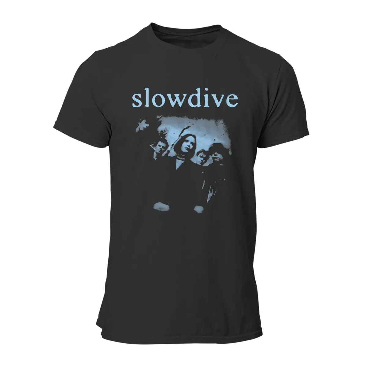 Men Slowdive T Shirt Tour 90s Cotton Clothes Novelty Short Sleeve Crewneck Tees Summer T-Shirts