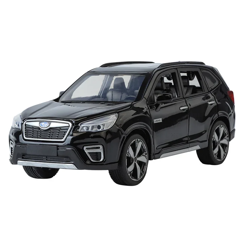 1:30 Subaru Forester SUV Alloy Muscle Car Model Sound and Light Pull Back Children\'s Toy Collectibles Birthday gift