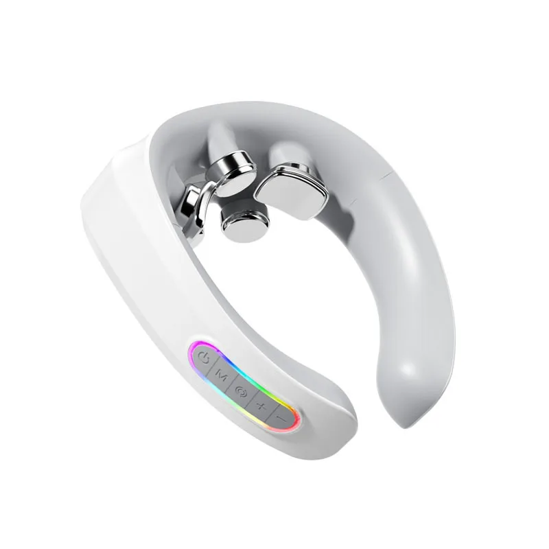 Home Use Shoulder and Massager Cervical Protector Heating Vibration Multi-Functional Intelligent Pulse Neck Massa