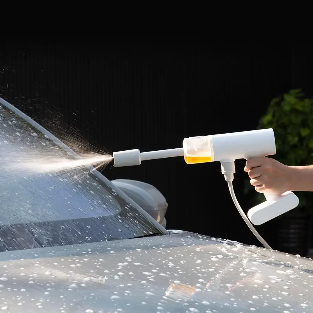 Mijia Wireless Car Washing Machine 2.4MPa 180L/h High Pressure Sprayer Sprinkler Cleaner Foam Generator Cleaning Care Car Mi