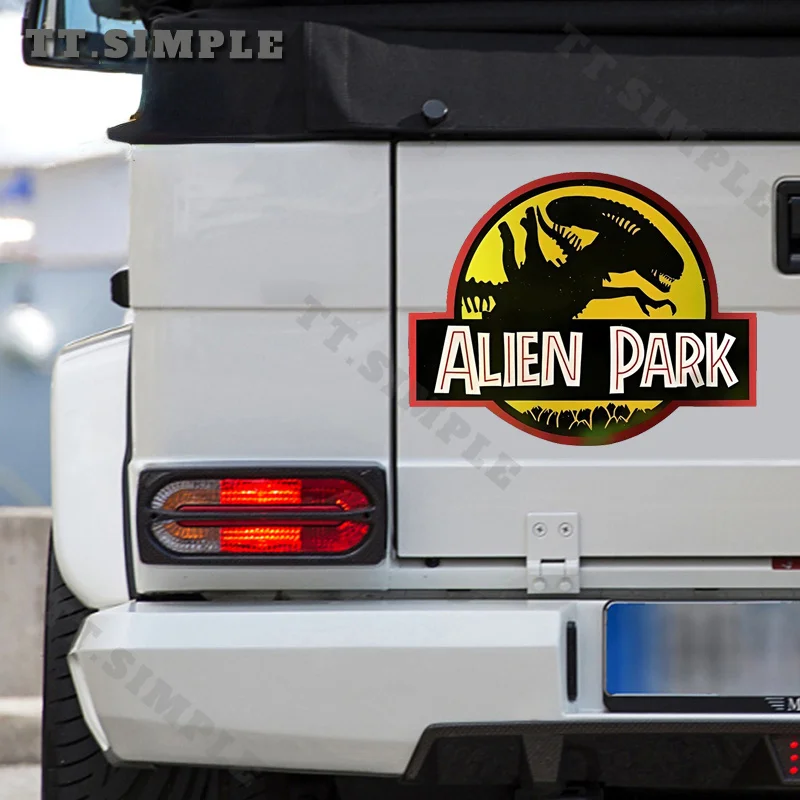TT Monster Alien LV-426 Car Sticker Personality Creative Accessories Hot Graffiti Decal Vinyl JDM Material Bumper Decoration