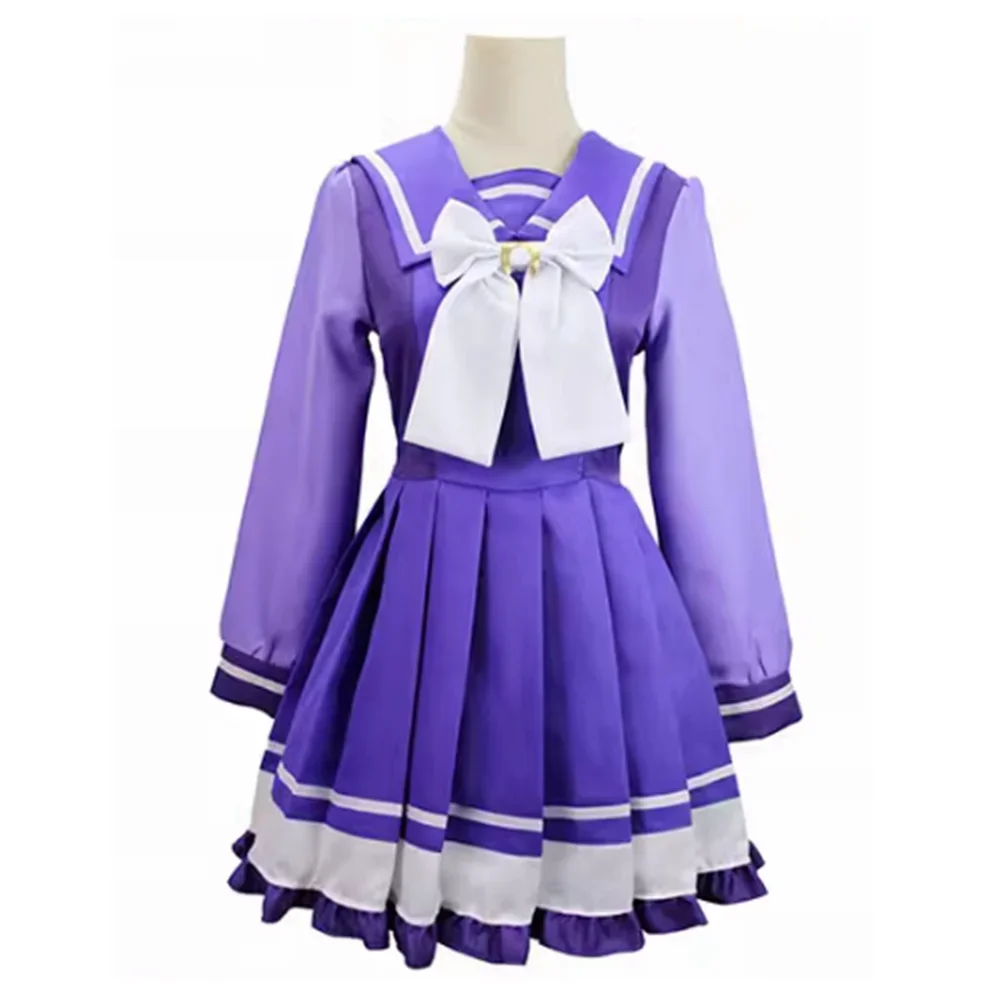 Unisex Anime Cos Mejiro McQueen Cosplay kostiumy zestawy mundurków rozmiar niestandardowy