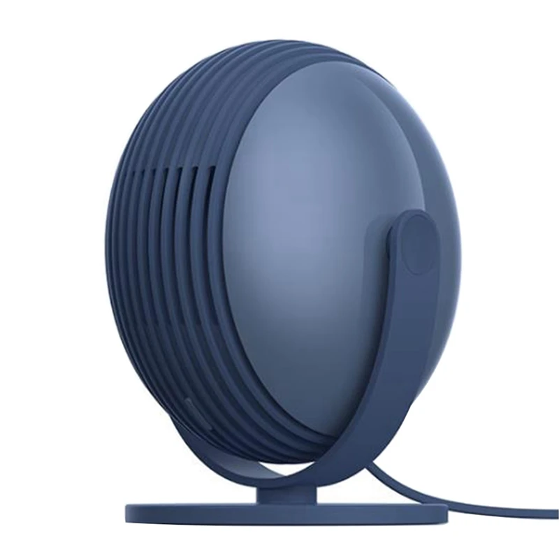 

USB Bladeless Fan Small Personal Desktop Table Fan With Strong Wind Quiet Operation Portable Mini Fan For Office