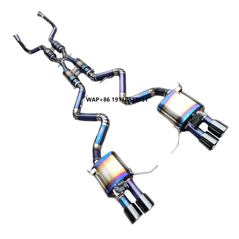 

High Quality Titanium Exhaust Pipe Car Exhaust System for M3 E90 E92 E93 4.0l 2007-2024 Muffler Tips With Valvetronic