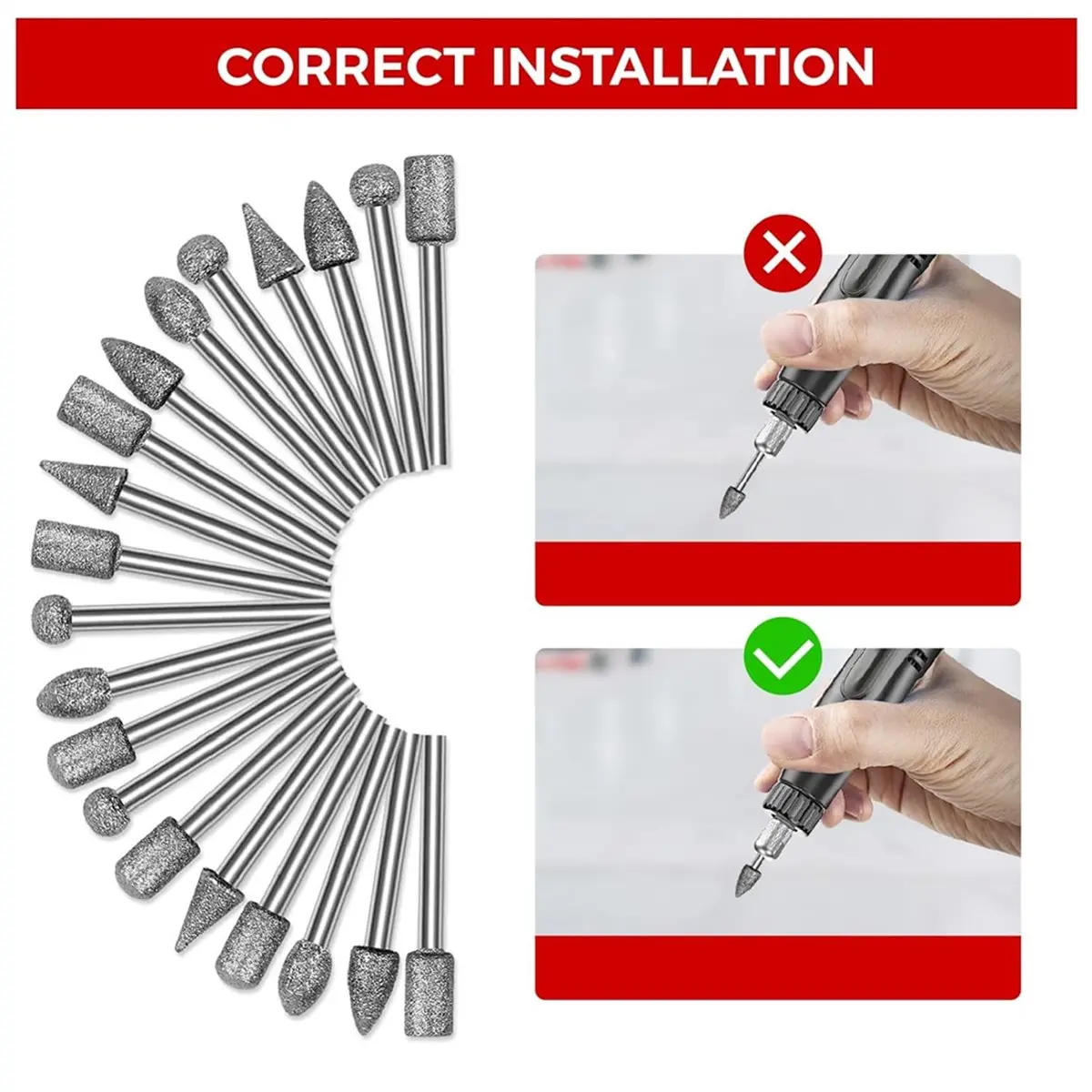 y207a-j~20pcs-pontas-de-retificacao-de-grao-120-haste-de-1-8-polegada-acessorios-para-gravacao-escultura-e-polimento-para-pedra-vidro-ceramica-e-aco