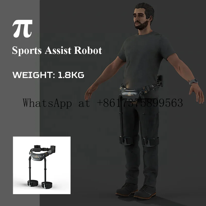 Por Wearle Leg Exoskeleton Knee Assnce Robot for Mountaineering & Wing Support