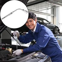 Aluminum 3LED Magnetic Pickup Tool Telescopic Flashlight Silver Without Flexible LED Mechanics Tool Portable Magnet