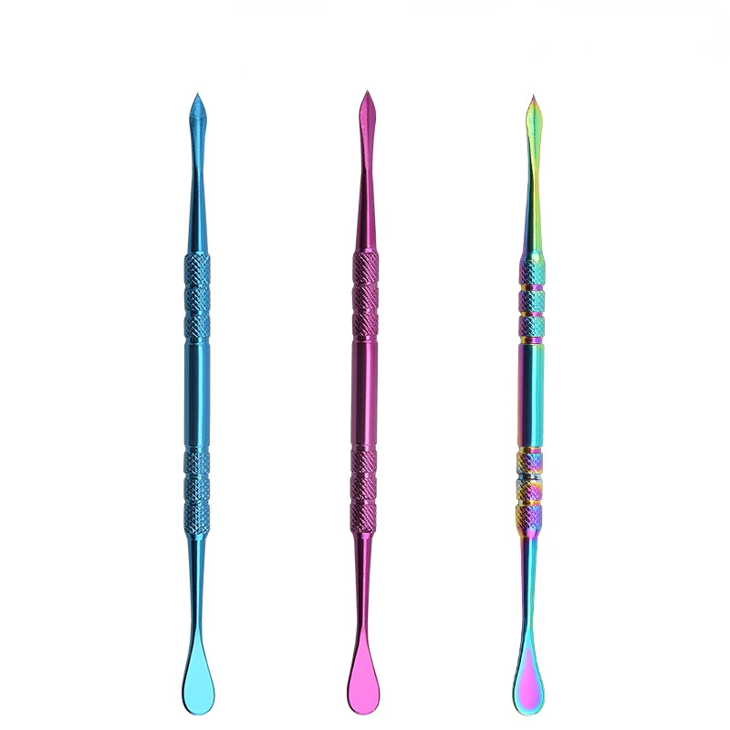 Pottery Stainless Steel Eight-piece Double-ended Can Also Be Used As Smoke Cream Spoon DIY Candle Clay Sculpture Carving Tool