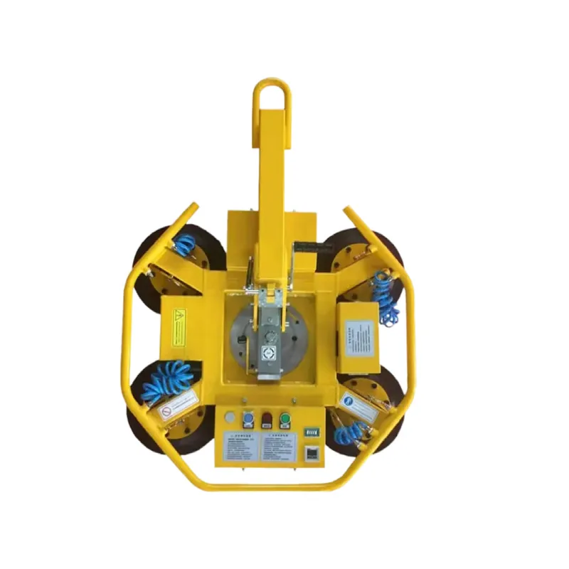 

Electric rotating high-altitude curtain wall installation suction crane