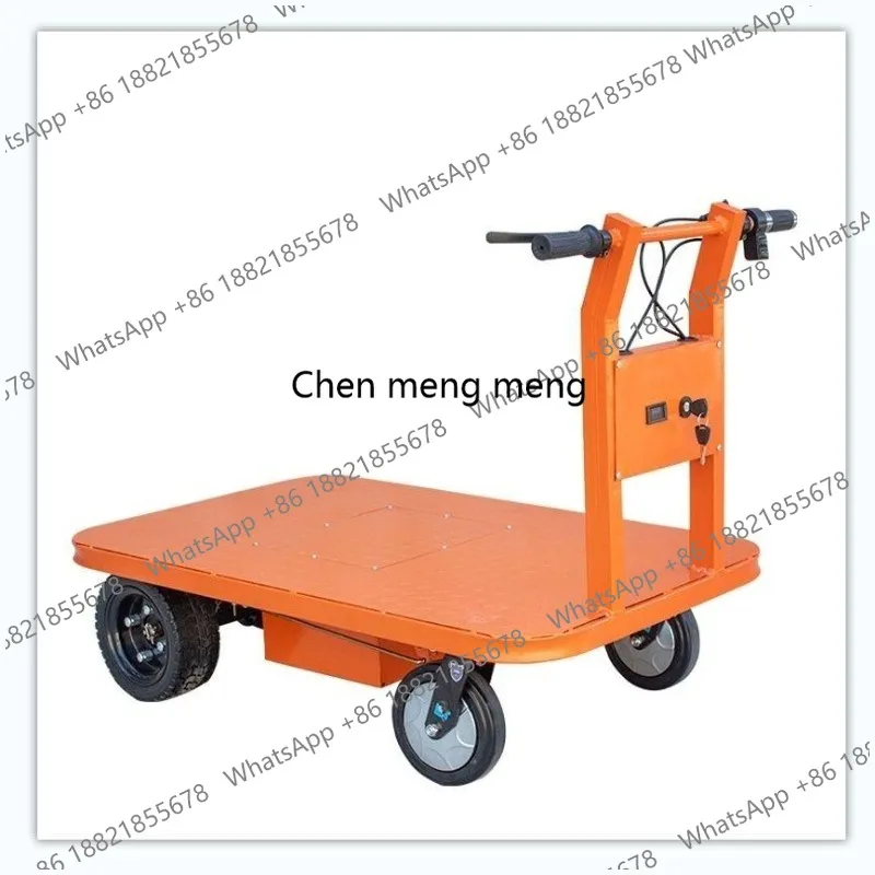 

Ручная электрическая складная тележка, портативная электрическая тележка, электрическая платформенная тележка для торговли