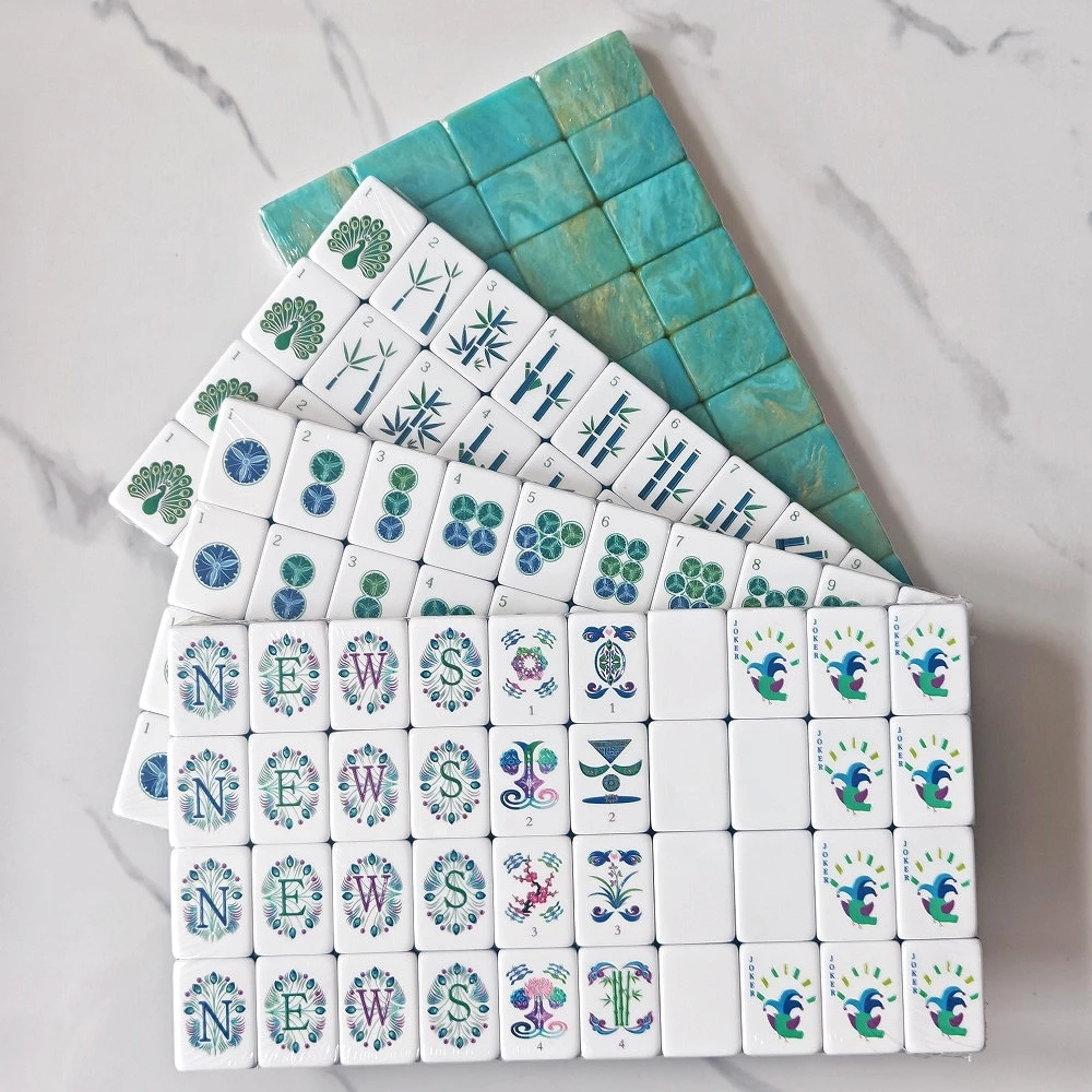 OMHJGO 4-Layer Acrylic Luxury - Board Game Mahjong 评论和价格