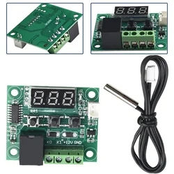 Digital Thermostat Temperature Waterproof Sensor W1209 ≤ 35mA -50 To 110° Temperature Control 20A Relay 48.5 X 40mm