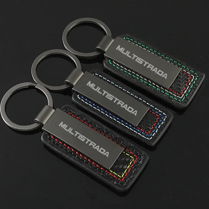 Motorcycle Keychain Keyring Gift For Ducati Multistrada 950 1100 1200 1260 1200S 1260S Key Chains Buckle Universal Accessories