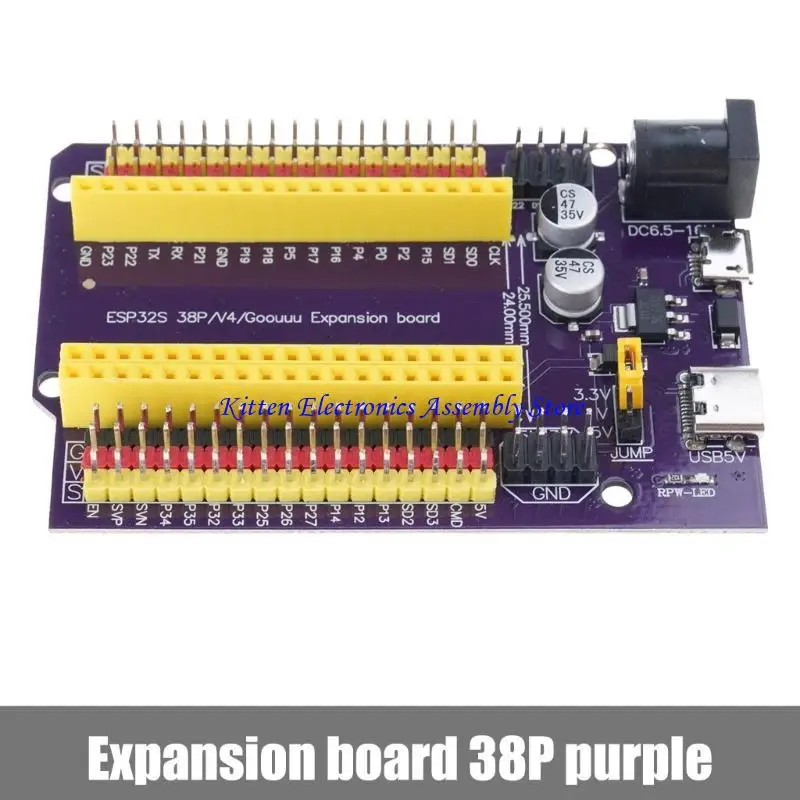 96GD 38Pin Expansion Board Wifi Bluetooth-compatible for ESP32S Development Board
