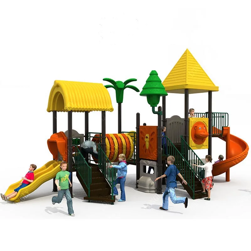 Popular Kids Slide Outdoor Playground Amusement Park Equipment