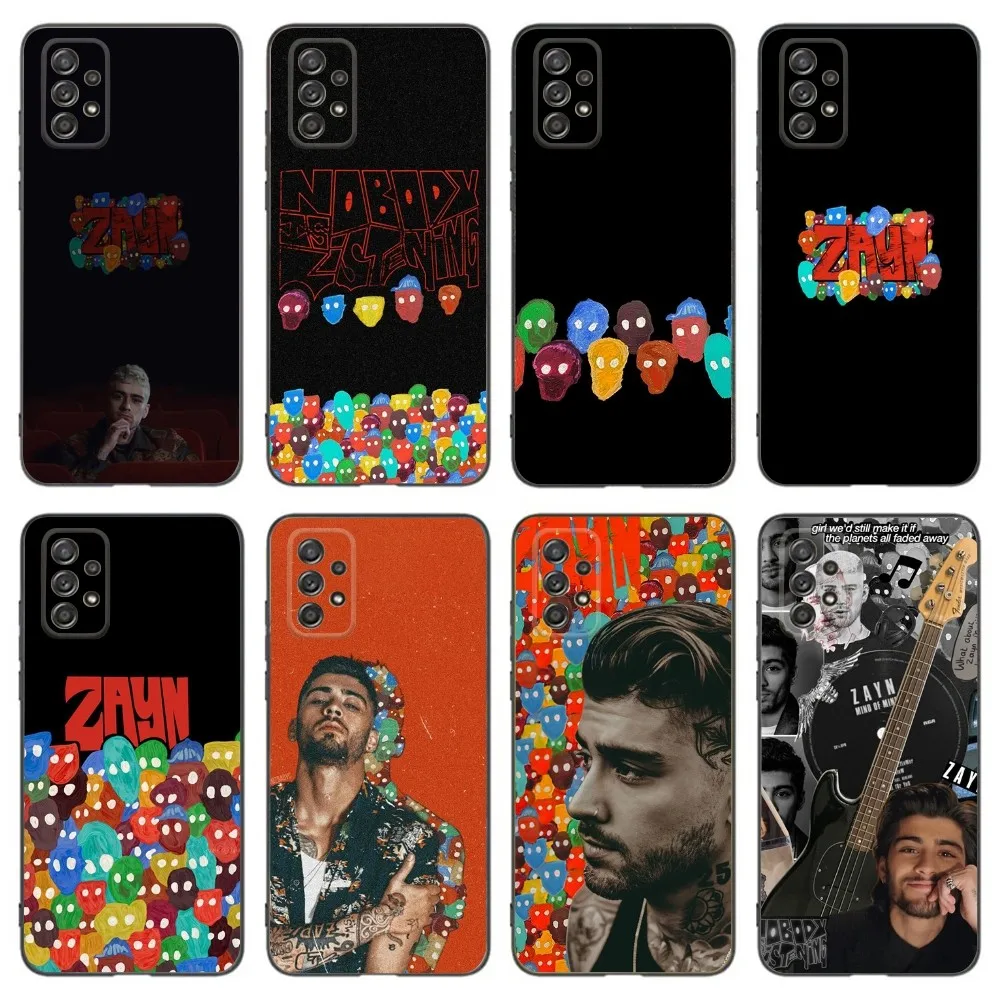 Nobody Is Listening Z-ZAYN Phone Case For Samsung Galaxy A13,A21s,A22,A31,A32,A52,A53,A71,A80,A91 Soft Black Phone Cover