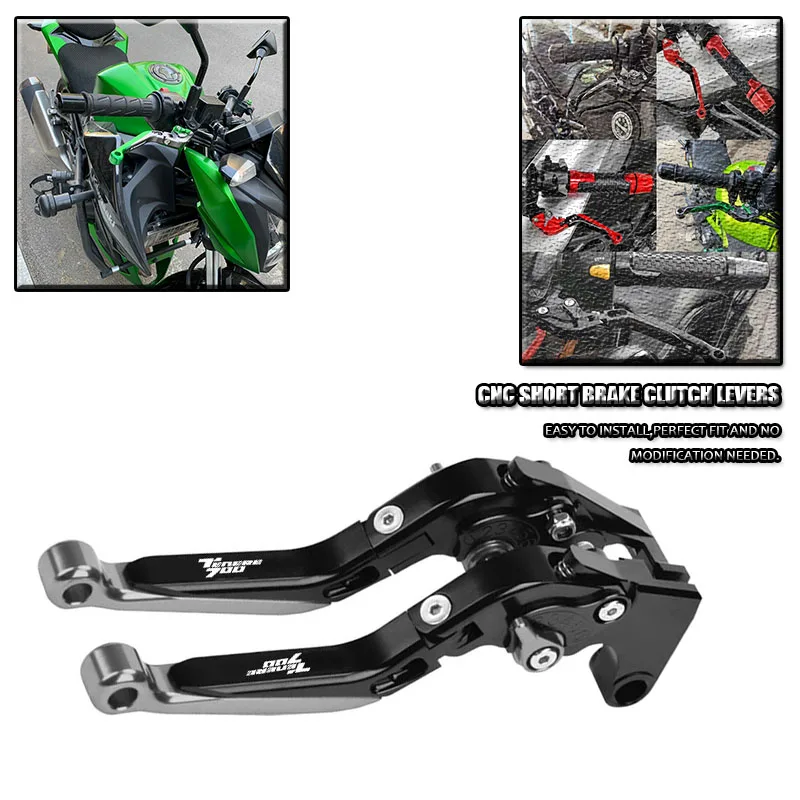 

Мотоциклетные регулируемые складные выдвижные рычаги тормозной муфты, ручка для Yamaha Tenere 700/World Raid/XTZ700/SP