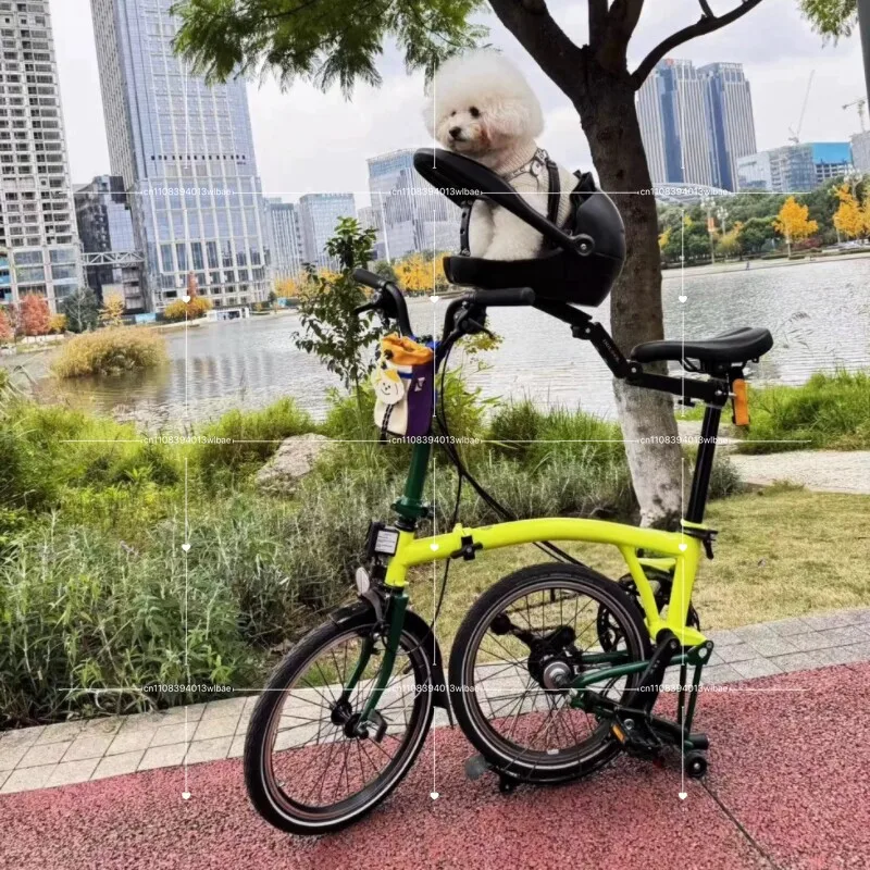 Pet Bicycle Seat, Safety Seat, Small Dog Riding, Taking A Puppy for A Ride