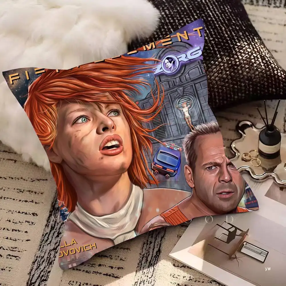 العنصر الخامس فيلم كيس وسادة وسادة مربعة غرفة نوم أريكة الترفيه الراحة وسادة ديكور المنزل #4